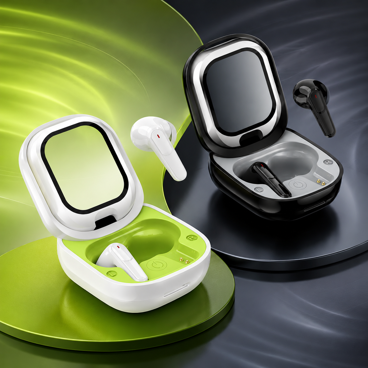 Fone de Ouvido Bluetooth Touchscreen
