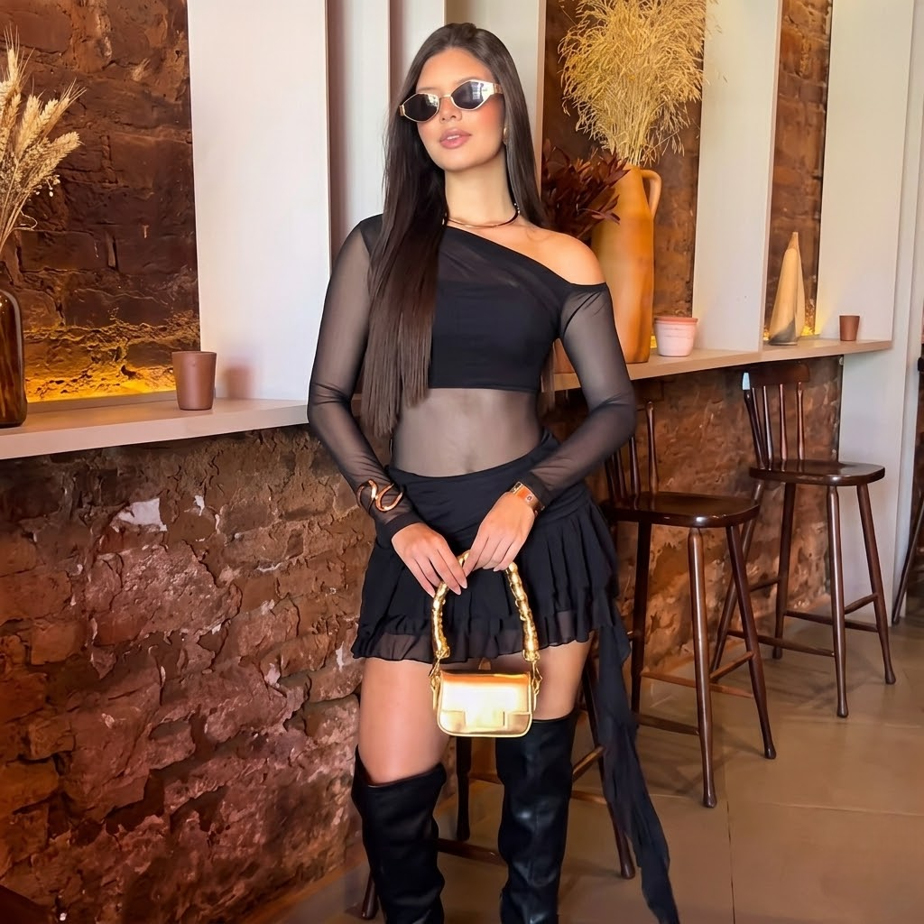 Vestido Tule