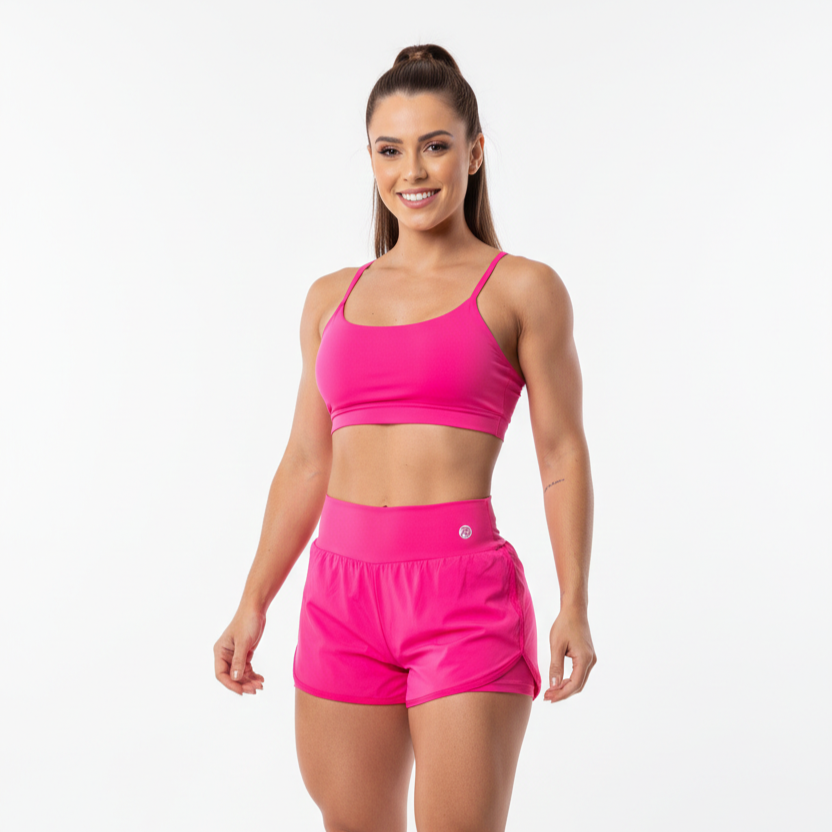 3 Conjuntos Short Duplo