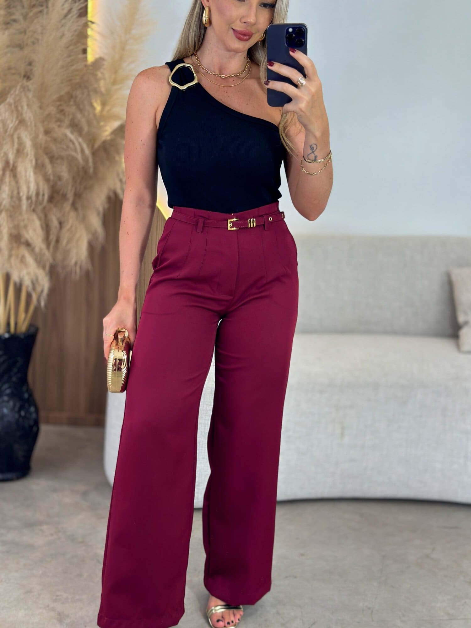 Calça Pantalona Premium