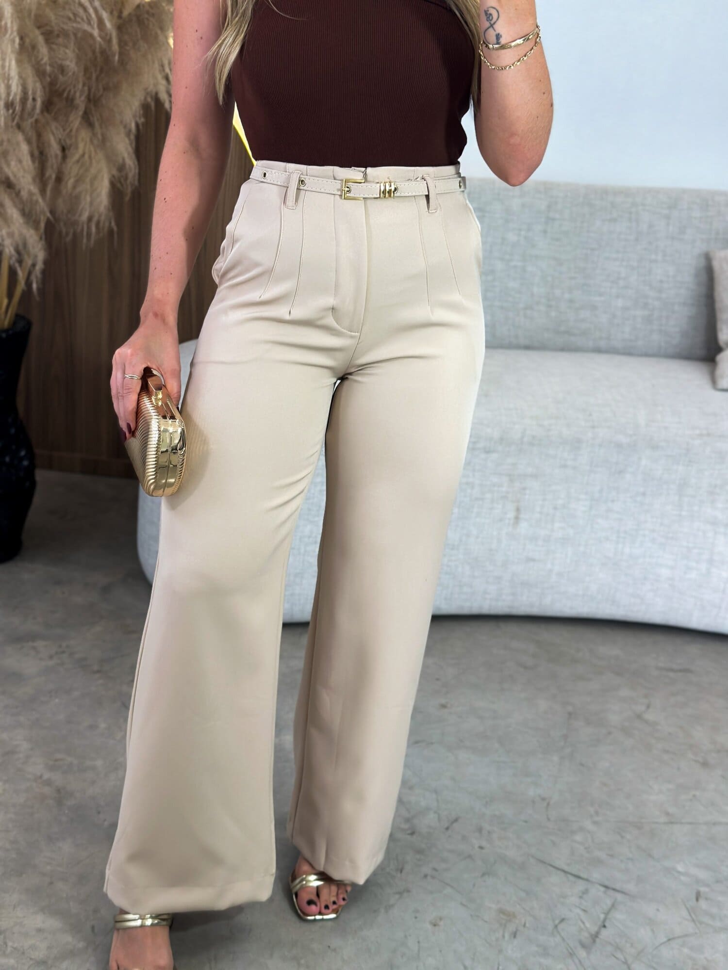 Calça Pantalona Premium