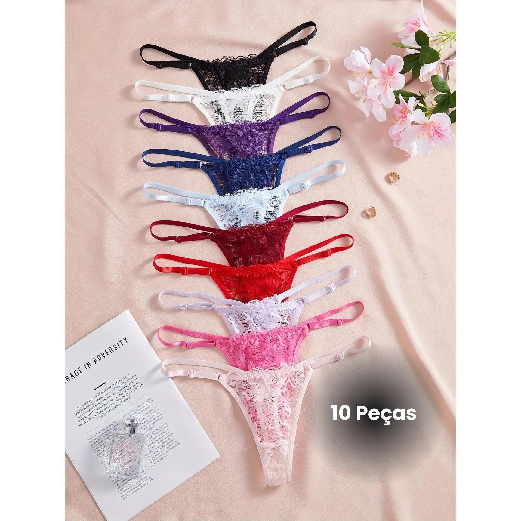 Kit 10 Calcinhas
