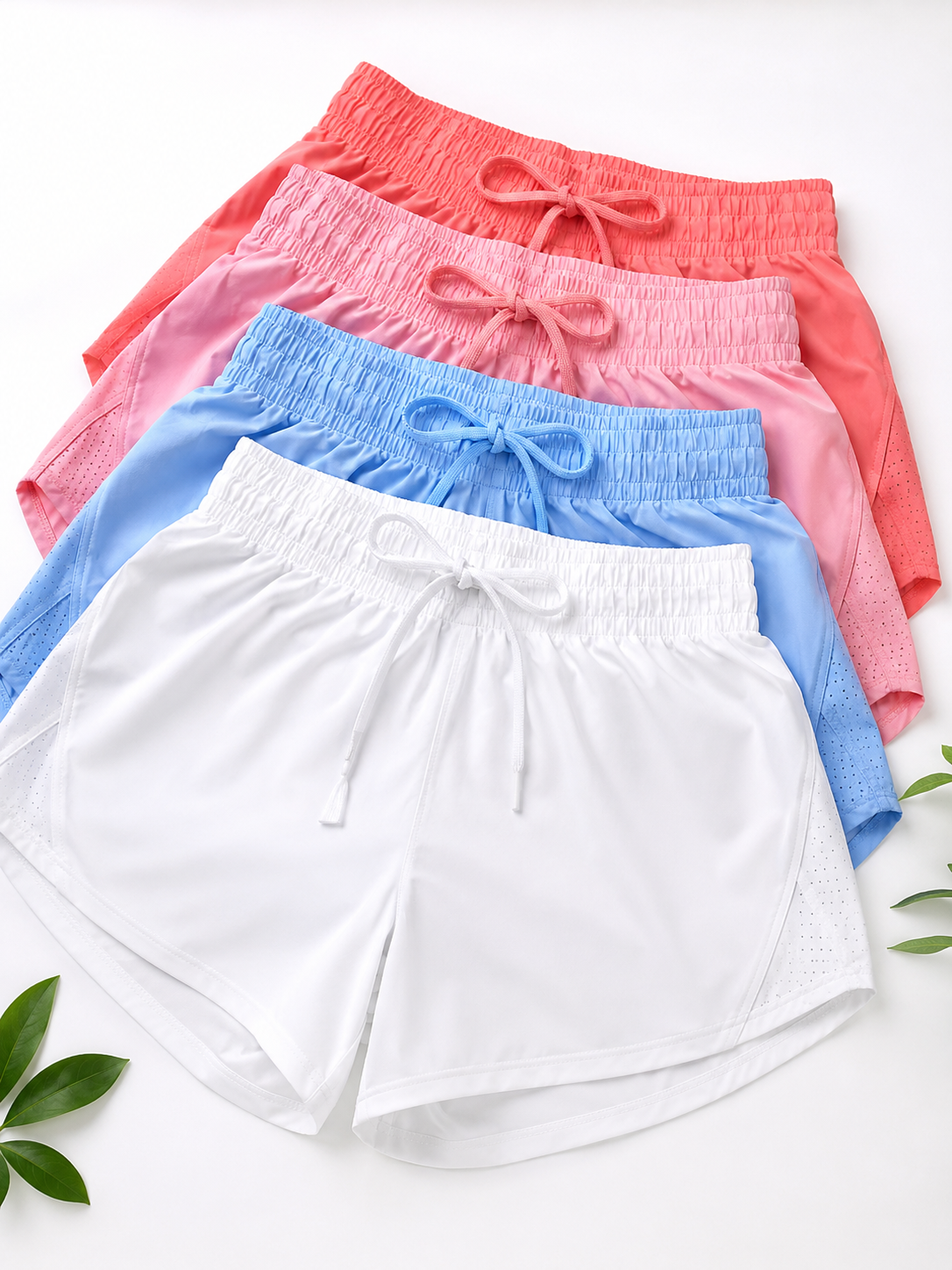 Kit com 4 Shorts Fitness