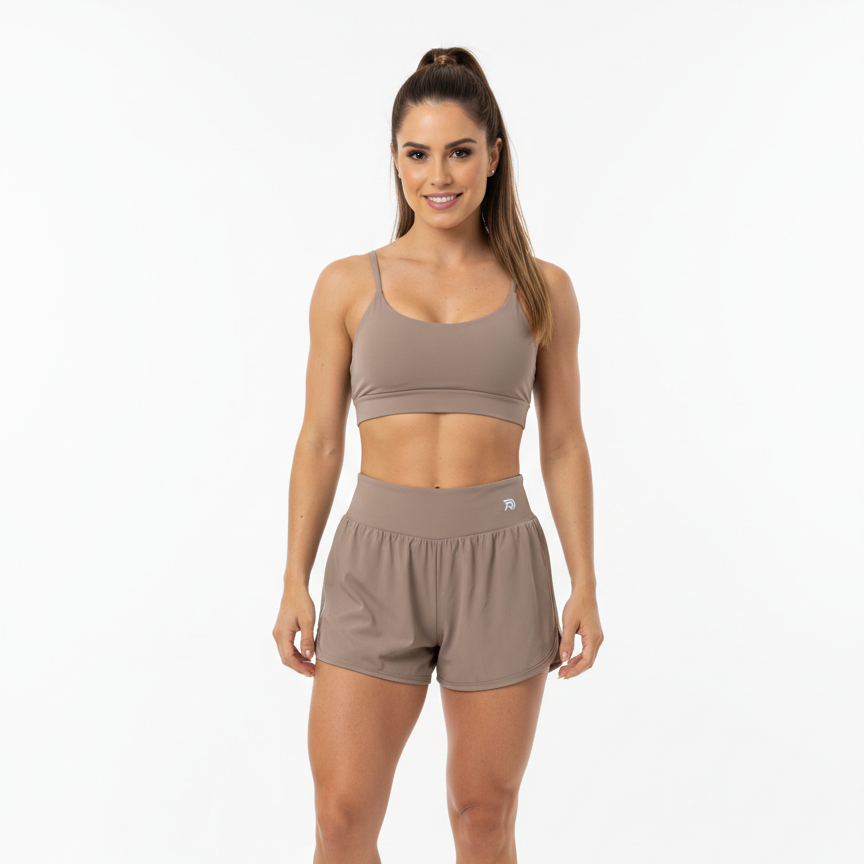 3 Conjuntos Short Duplo