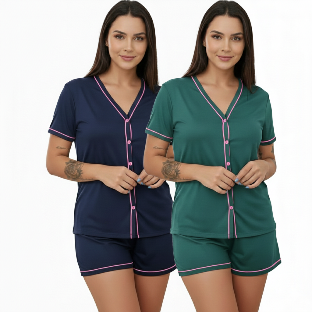 Kit 2 Pijamas Gringa