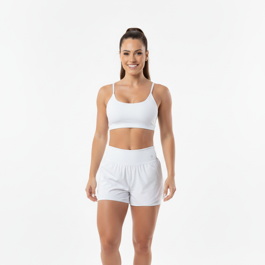 3 Conjuntos Short Duplo