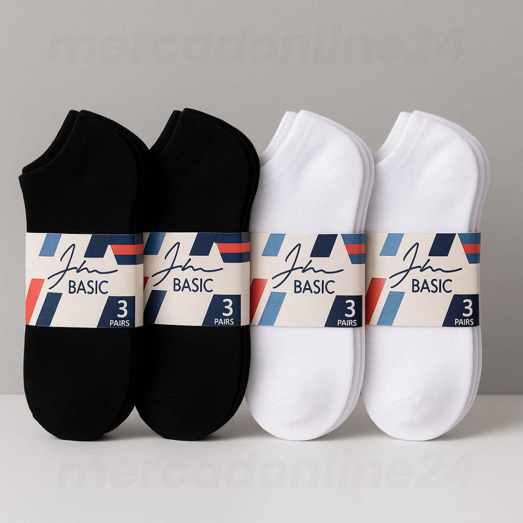 Kit 12 Pares de meias Femininas